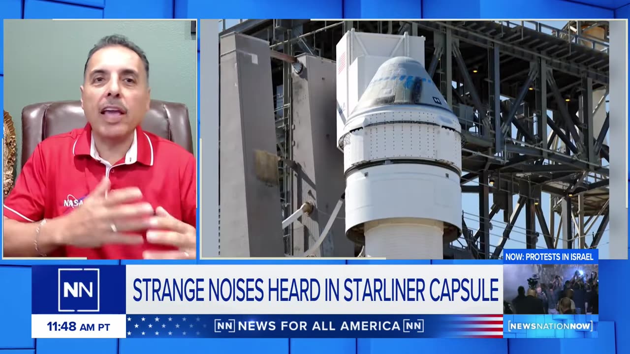 Starliner's strange noises probably from within ISS: Ex-NASA astronaut | NewsNation Now