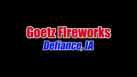 Goetz Fireworks 2024