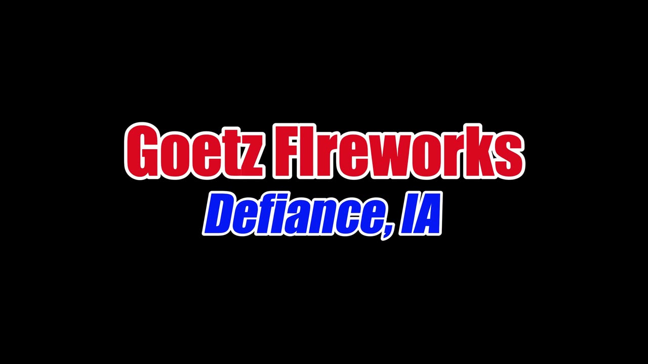 Goetz Fireworks 2024