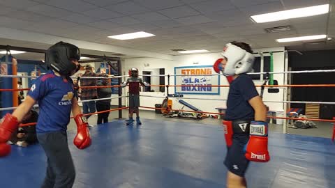 Joey sparring Patrick 2. 11/10/22