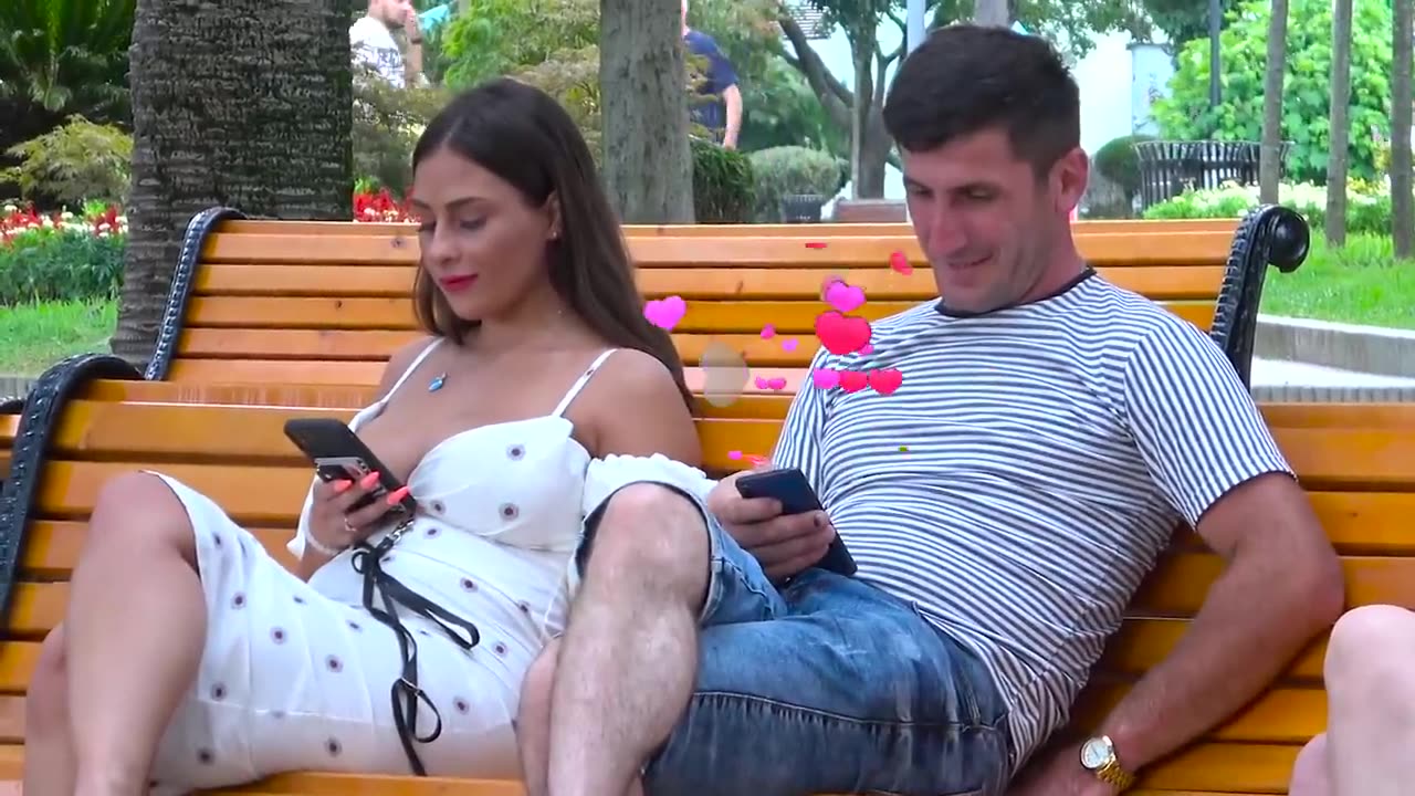 Best Hand Touching in the park Prank 😛 just for fun