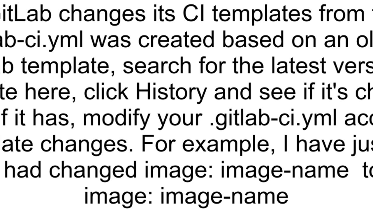 GitLab CI Pipeline Pipeline cannot be run