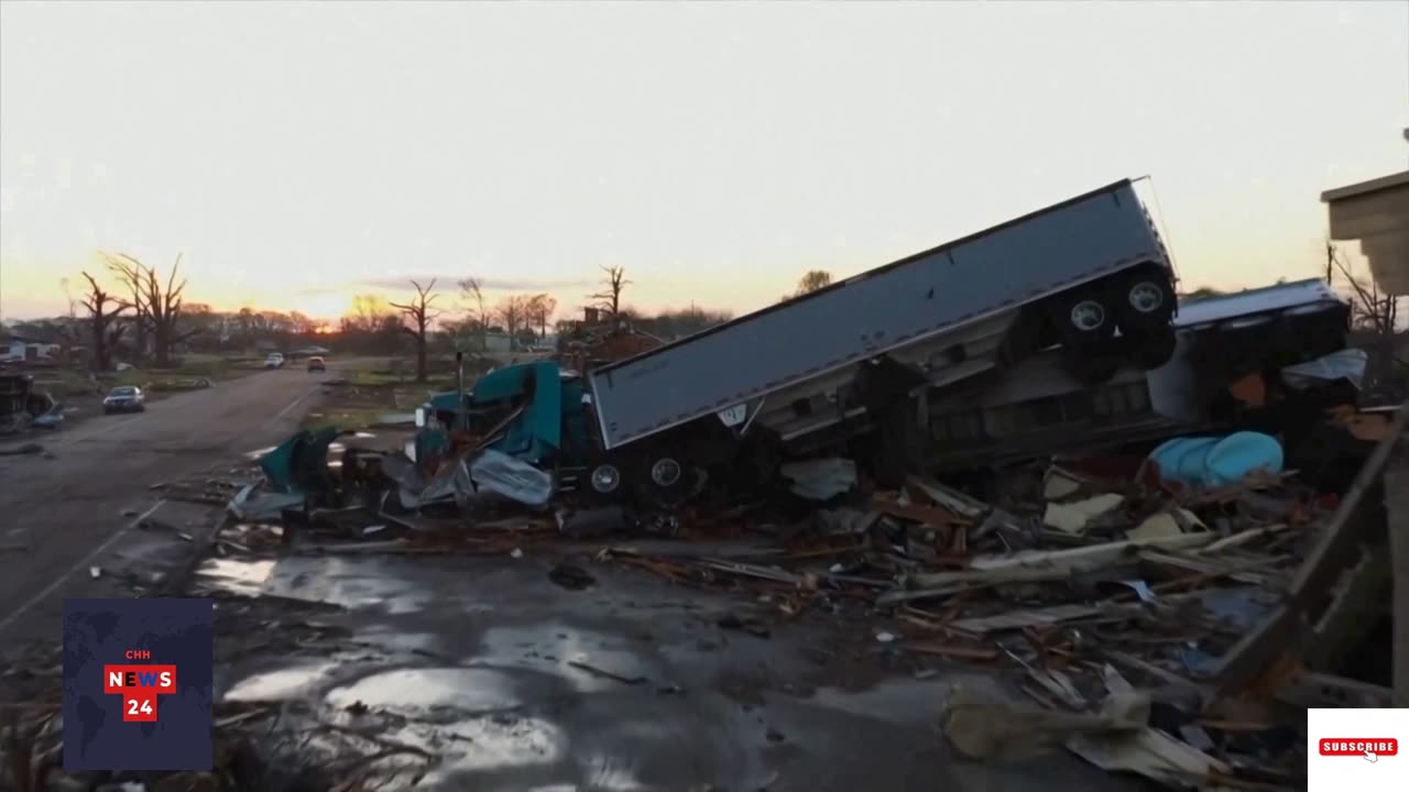 At least 23 killed in Mississippi tornadoes, storms