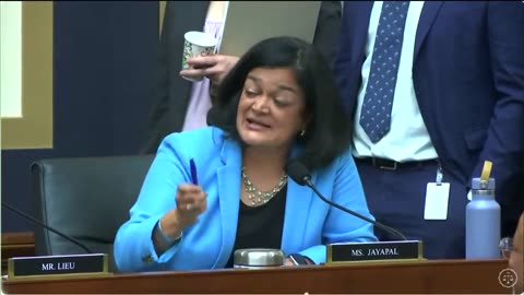 Rep. Jayapal: “Let’s talk about the fact that President Trump incited an ERECTION.”