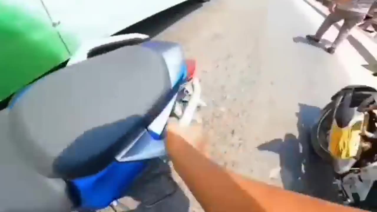 Biker Thug Reply to Bus driver - Biker Instant Karma #shorts