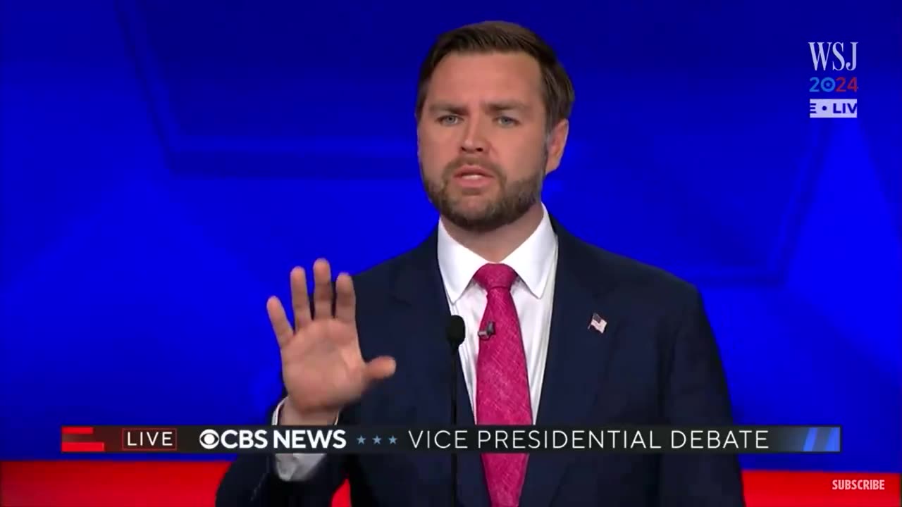 J.D. Vance Shuts Down Biased CBS Debate Moderators On Immigration Question