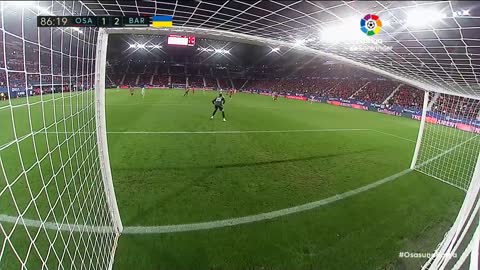 Resumen de CA Osasuna vs FC Barcelona (1-2)