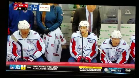 WSH vs NJ - Capitals Lead 4-1