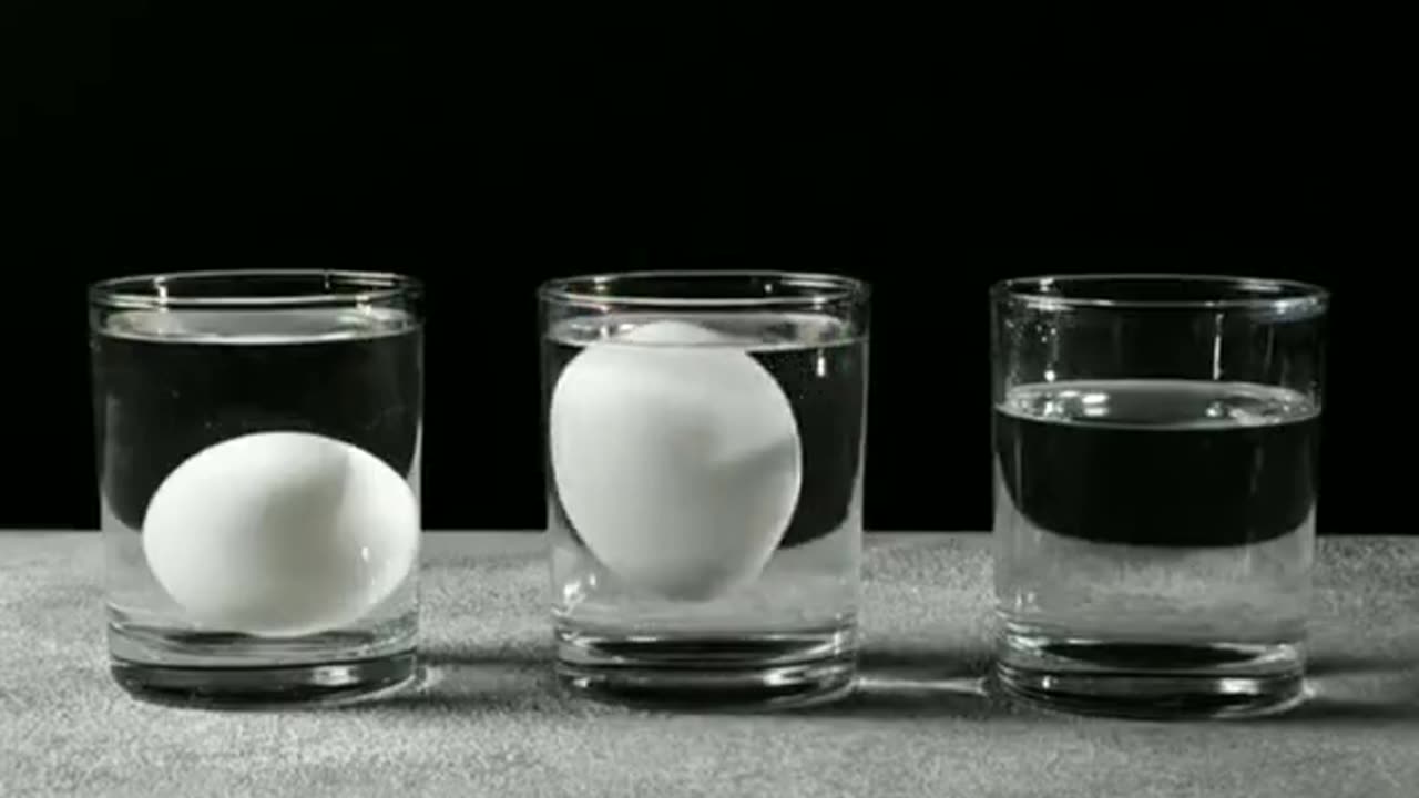 How to test if eggs are fresh 😉