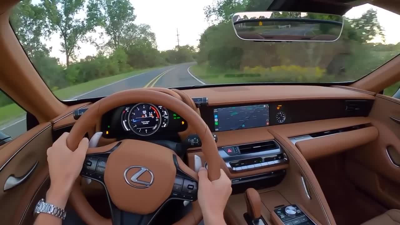 2021 Lexus LC 500 Convertible - POV Driving Impressions