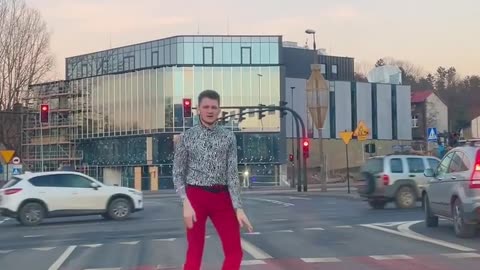 Dancing in traffic