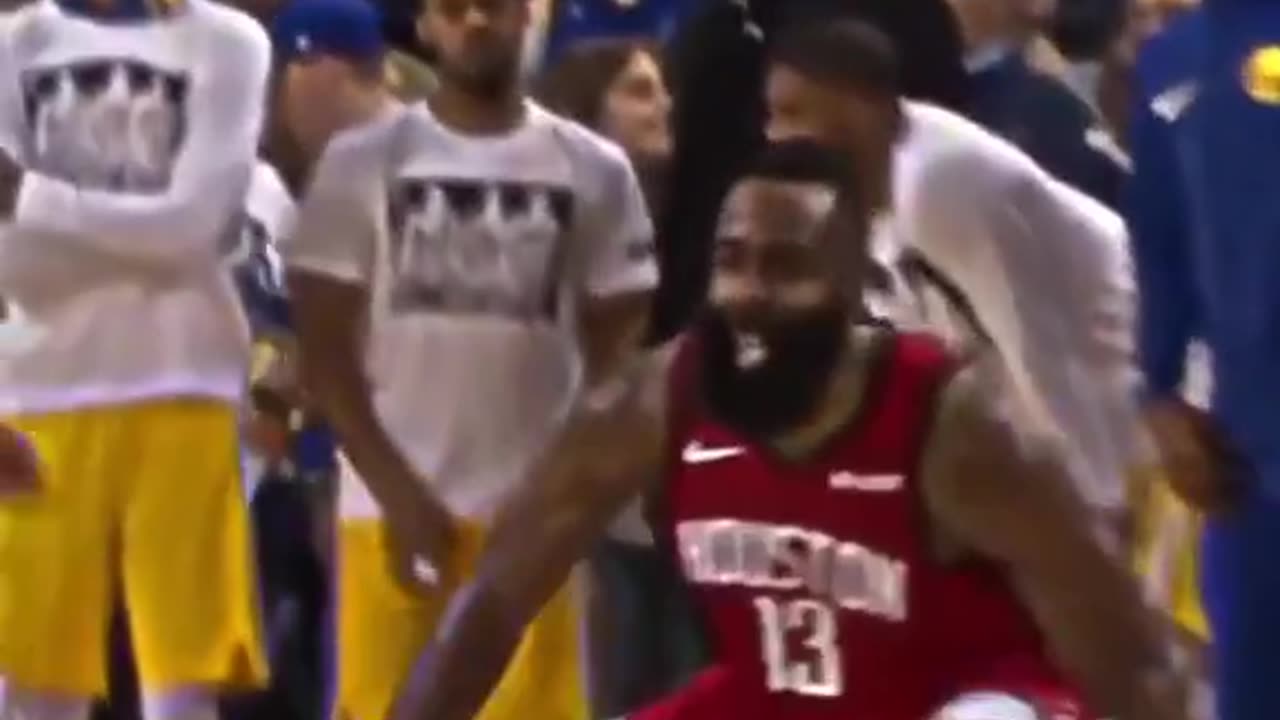 Refs Tried To Save The Warriors, But Harden Answers Back (@jxstchizi)