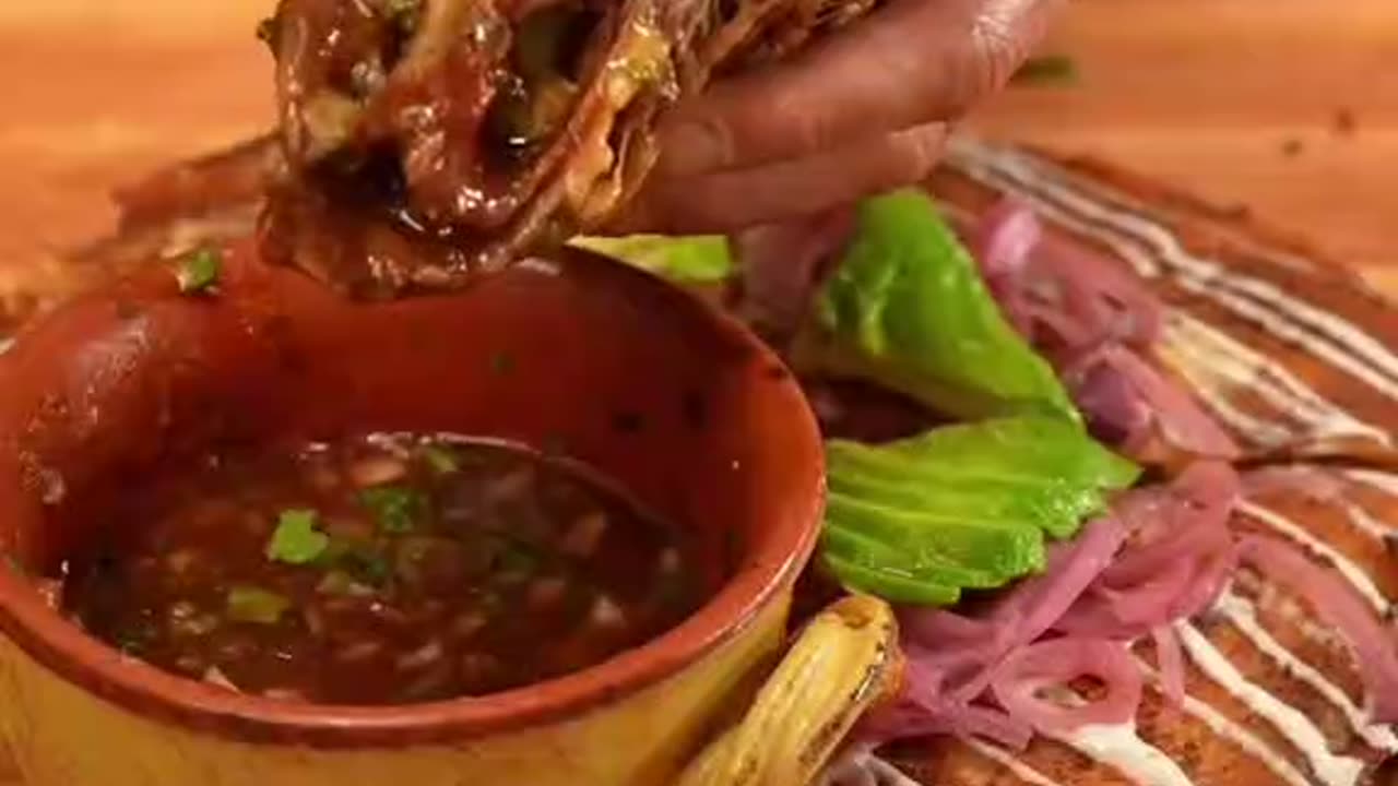 Left over birria dilla