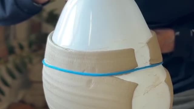 This did not go how i expected #pottery #asmr #satisfying