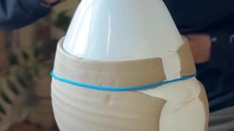 This did not go how i expected #pottery #asmr #satisfying