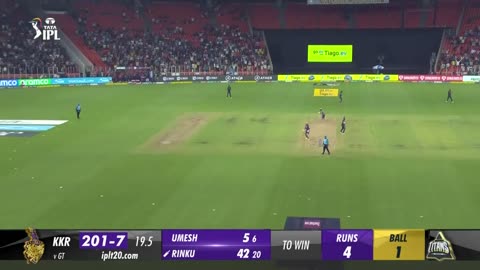 Highlights Rinku singh fabulous inning #kkrvsGt