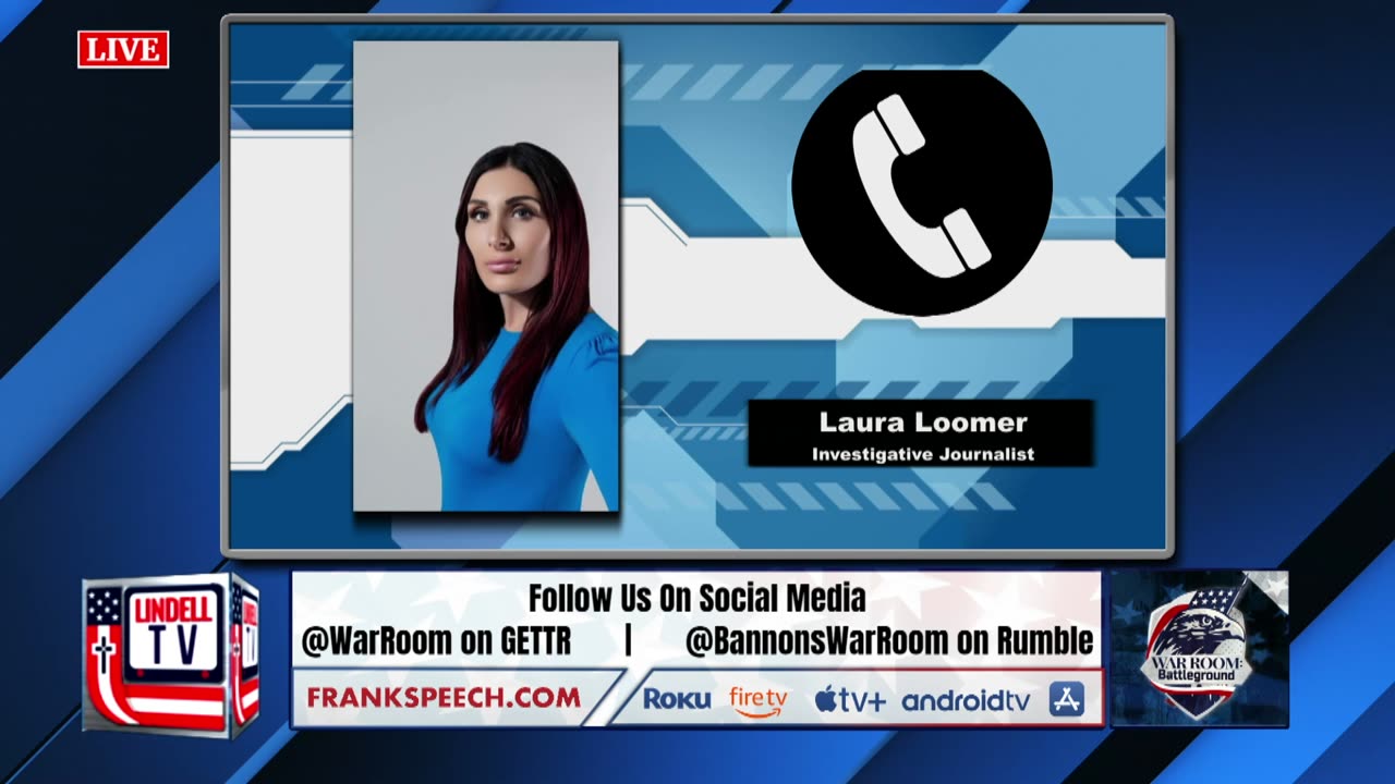 Laura Loomer Joins WarRoom To Report On Ronna McDaniel’s Possible Resignation