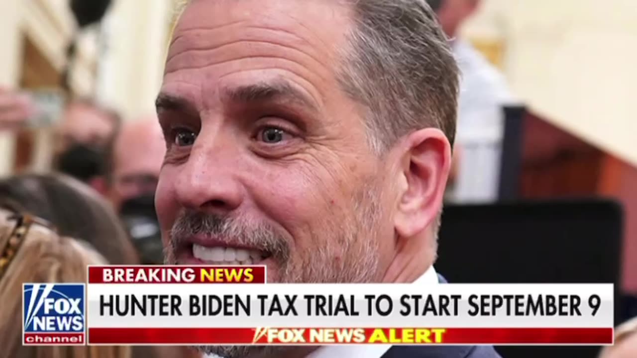 Hunter Biden Tax Trial to start September 9th