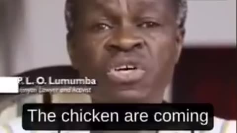 Kenyan lawyer and activist, P. L. O. Lumumba says that mayhem in France is a payback