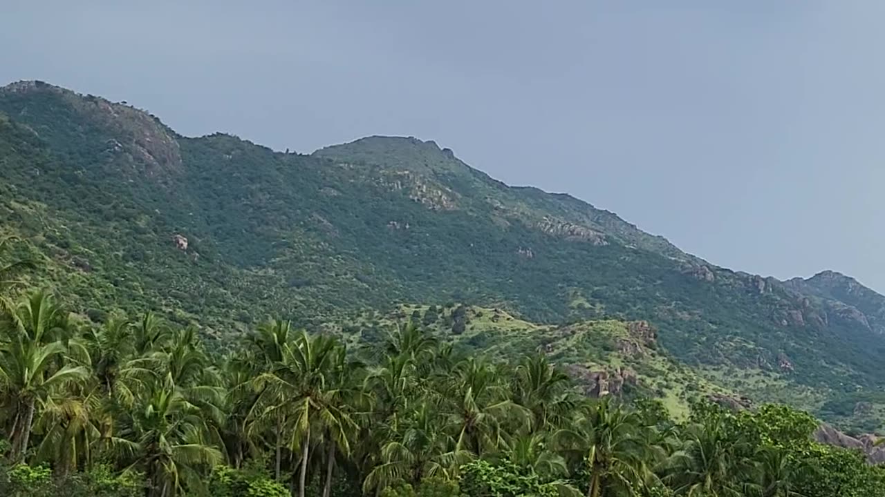 Kanyakumari Beautiful mountain view India