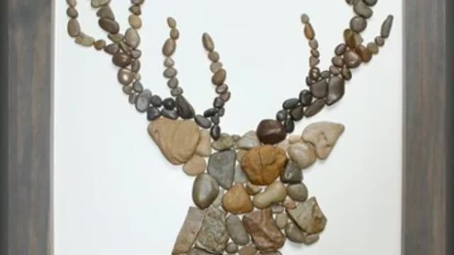 most adorable ideas for home decoration of pebble art