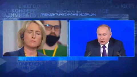 President Putin on Ukraine in December 2021