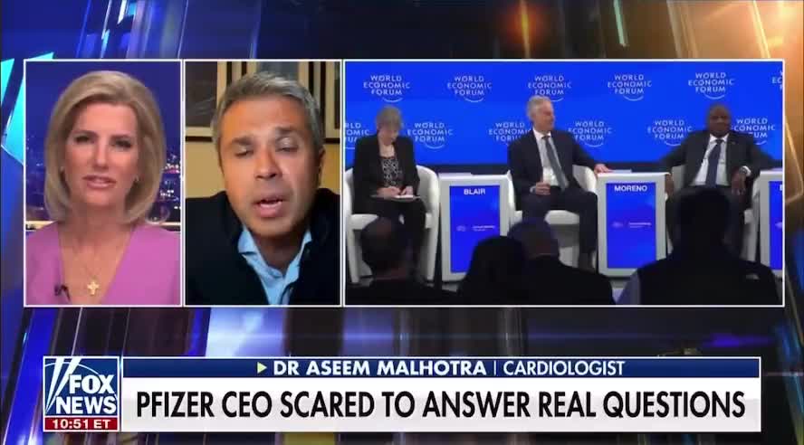 Pfizer CEO scared to answer real questions