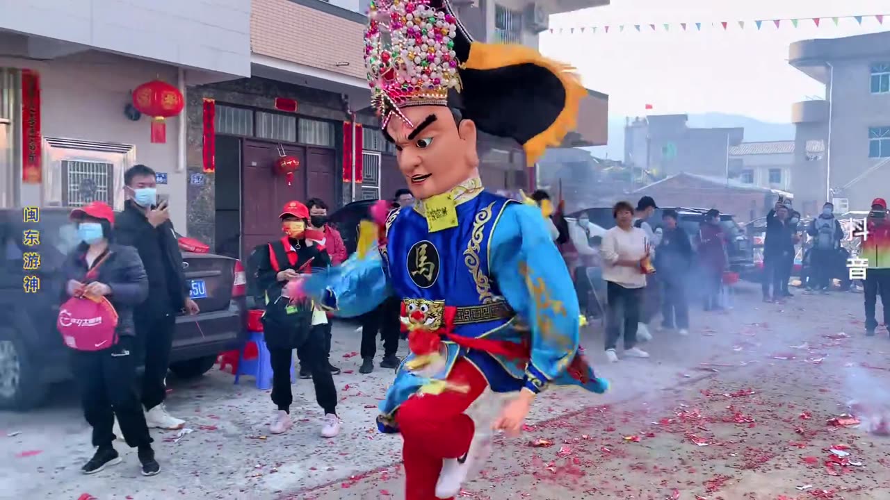 Welcoming the traditional Chinese New Year in Fujian province, opposite Taiwan.