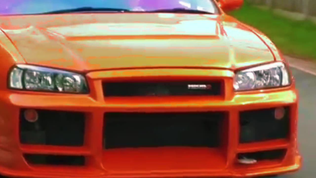 Unique Looking Orange Nissan R43!!