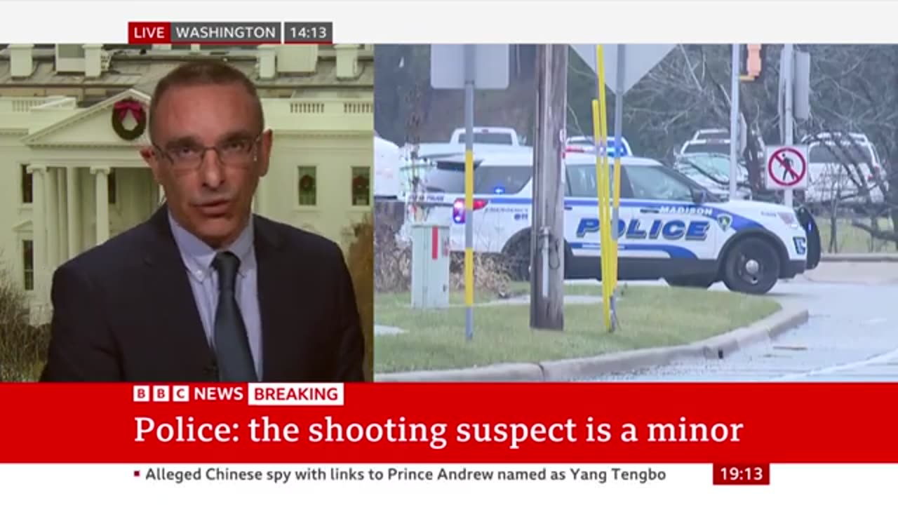 Wisconsin shooting: Three dead and multiple injured in US school shooting, police say | BBC News