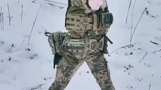 Ukraine Military posts cringe 'Morning Pikachu Dance