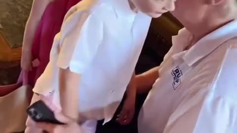 Sometimes he is just grandpa....🇺🇸🤣👍