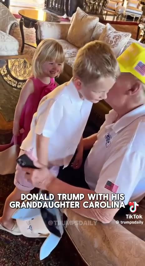 Sometimes he is just grandpa....🇺🇸🤣👍