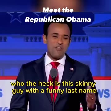 Vivek Ramaswamy -- The Republican Obama