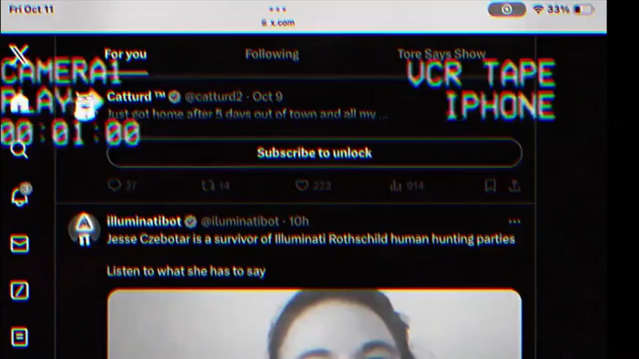 Jesse Czebotar on child hunting parties ..