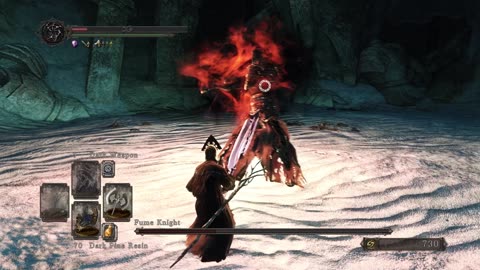 Hitless NG+7 Fume Knight (Dark Souls 2: Crown of the Iron King)