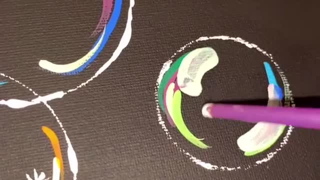 Painting Bubbles Tutorial #Artist #ArtGallery