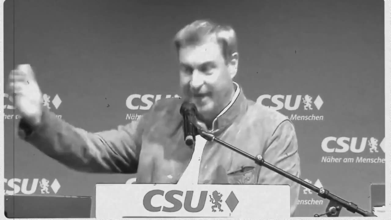 Er ist wieder da!! Söder imitiert Hitler