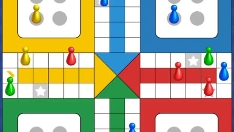 Playing in classic mode 4 player tournament in the game ludo club data (29/05/2022).