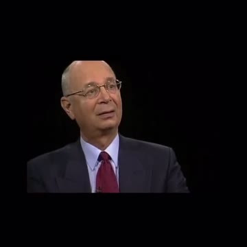 Klaus Schwab was having breakfast in New York on 9/11