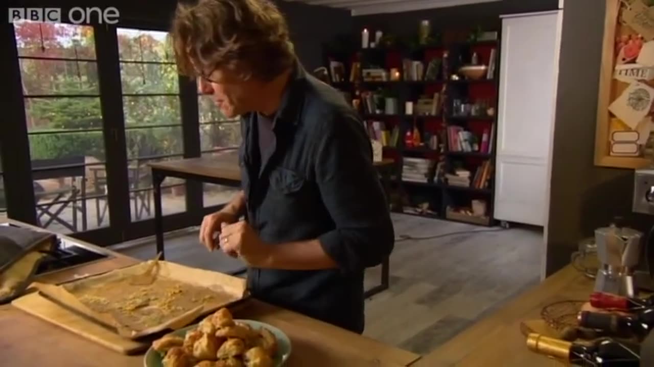 Stilton Puffs - Nigel Slater's 12 Tastes of Christmas - Episode 1 - BBC One