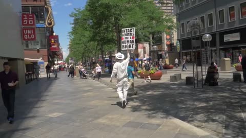 Bloodstained Men protest