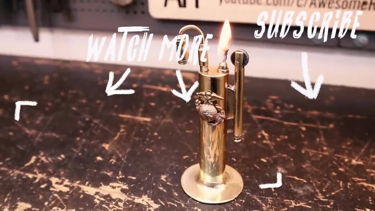 EXTREMELY Rare Lighter Restoration, World War II - D-day 1944! --- AF invention