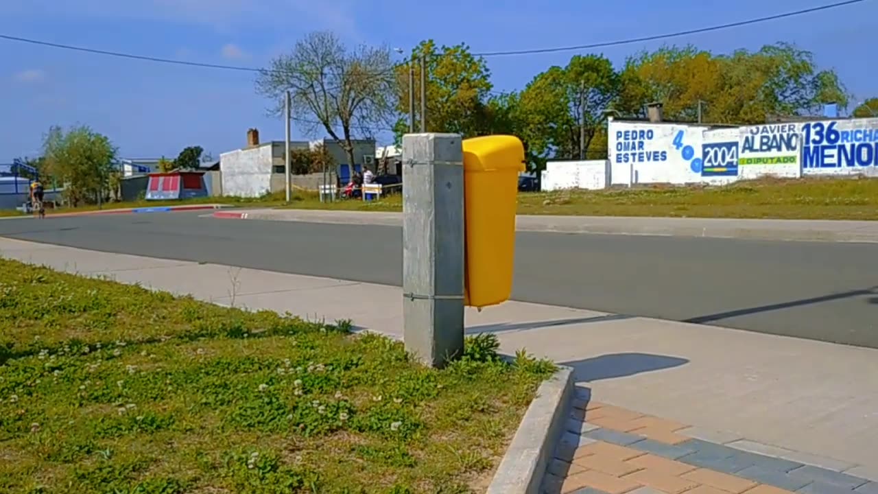 Ciclismo en el Bulevar Rodríguez Correa - Tacuarembó (06/10/2024)