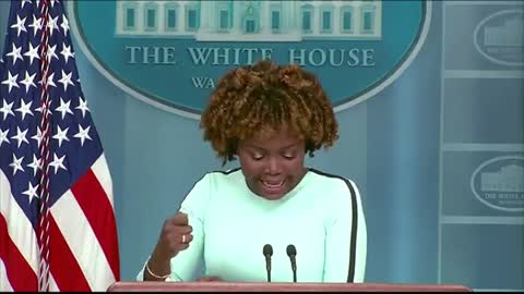 Snippy Karine Jean Pierre Says She Doesn't Have 'Magic Wand' to Know When President Does Things