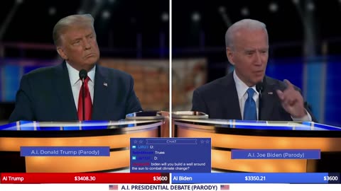 AI Trump Wrecks AI Biden