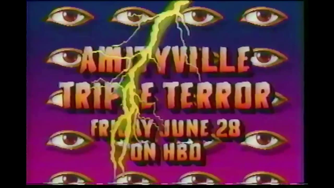 The Amityville Horror Movie Marathon HBO Promo (1985) [80's Horror]