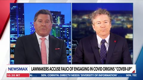 Dr. Rand Paul Joins Eric Bolling on Newsmax - March 8, 2023