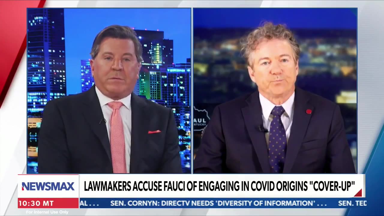 Dr. Rand Paul Joins Eric Bolling on Newsmax - March 8, 2023
