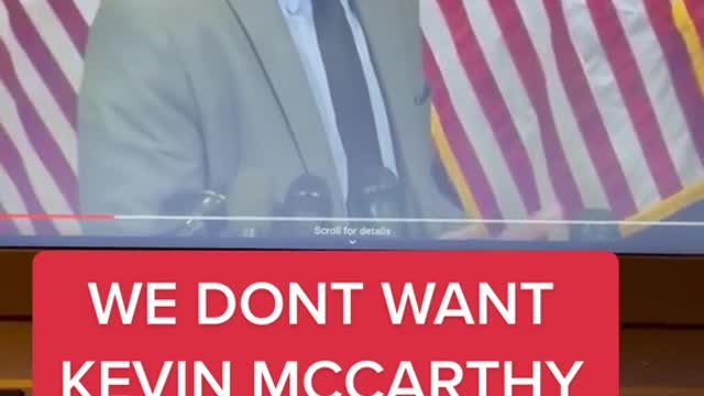 Gaetz we don't want McCarthy
